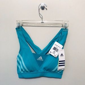 Adidas Climate Cool XS Blue/Teal sports bra